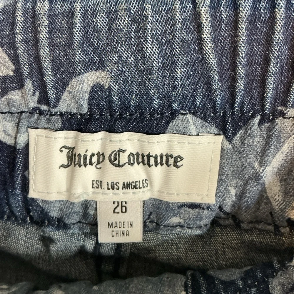 Juicy Couture Blue Floral Skinny Jeans - Picture 4 of 8